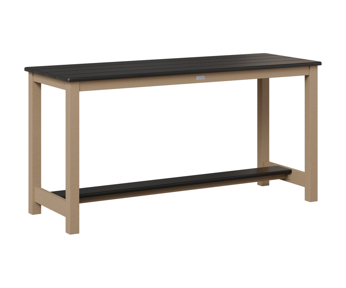 Balcony Table Aluminum Base Dining Height