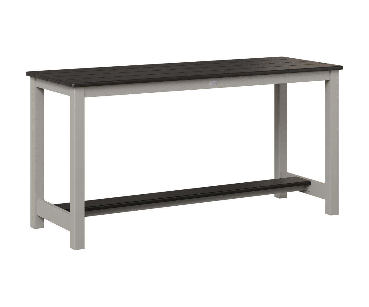 Balcony Table Aluminum Base Dining Height