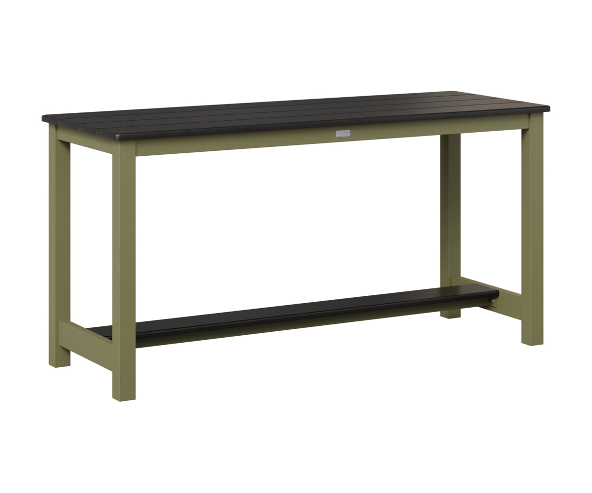 Balcony Table Aluminum Base Dining Height
