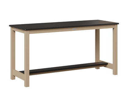 Balcony Table Aluminum Base Dining Height