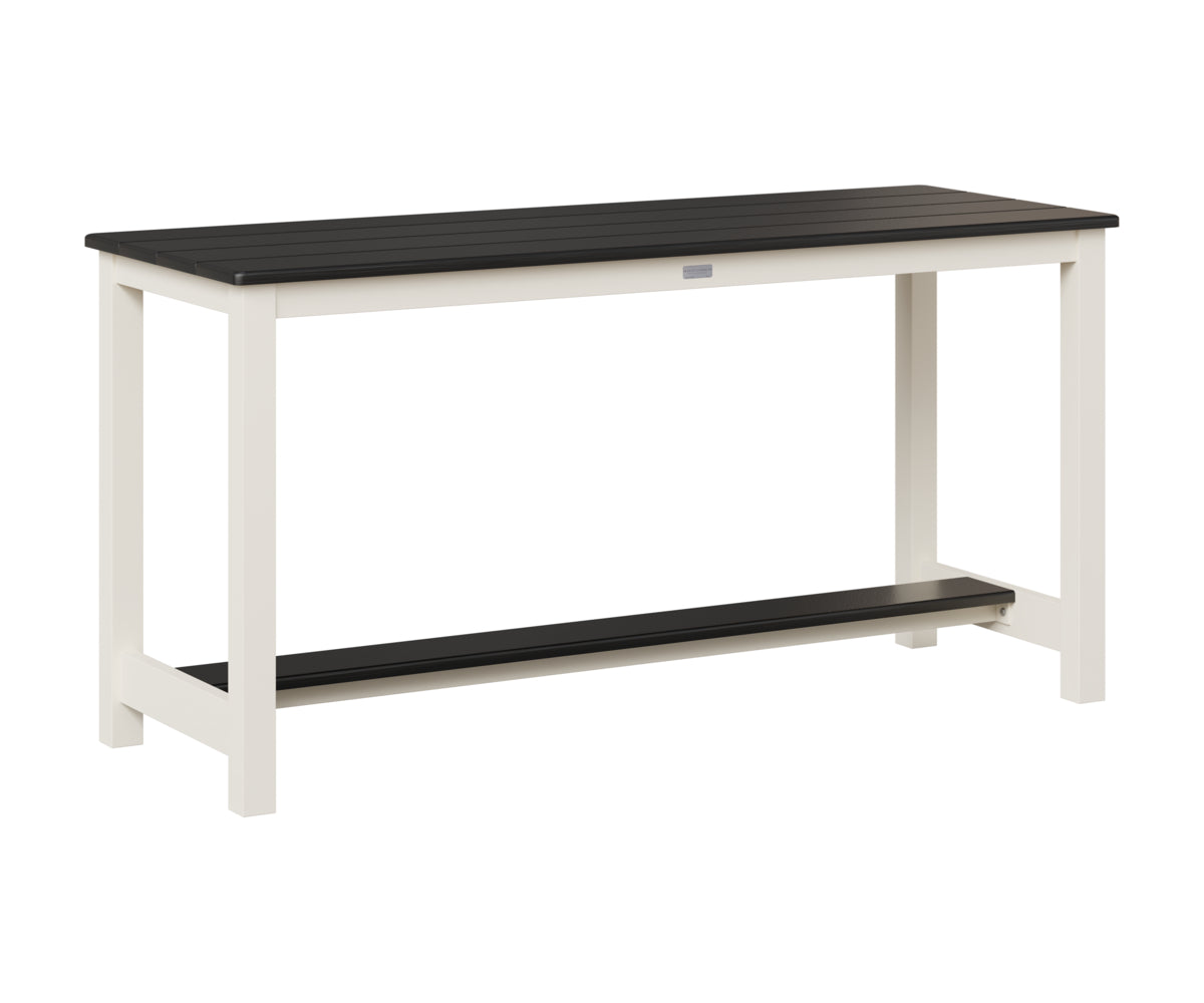 Balcony Table Aluminum Base Dining Height