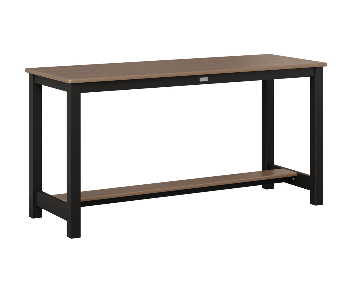 Balcony Table Aluminum Base Dining Height