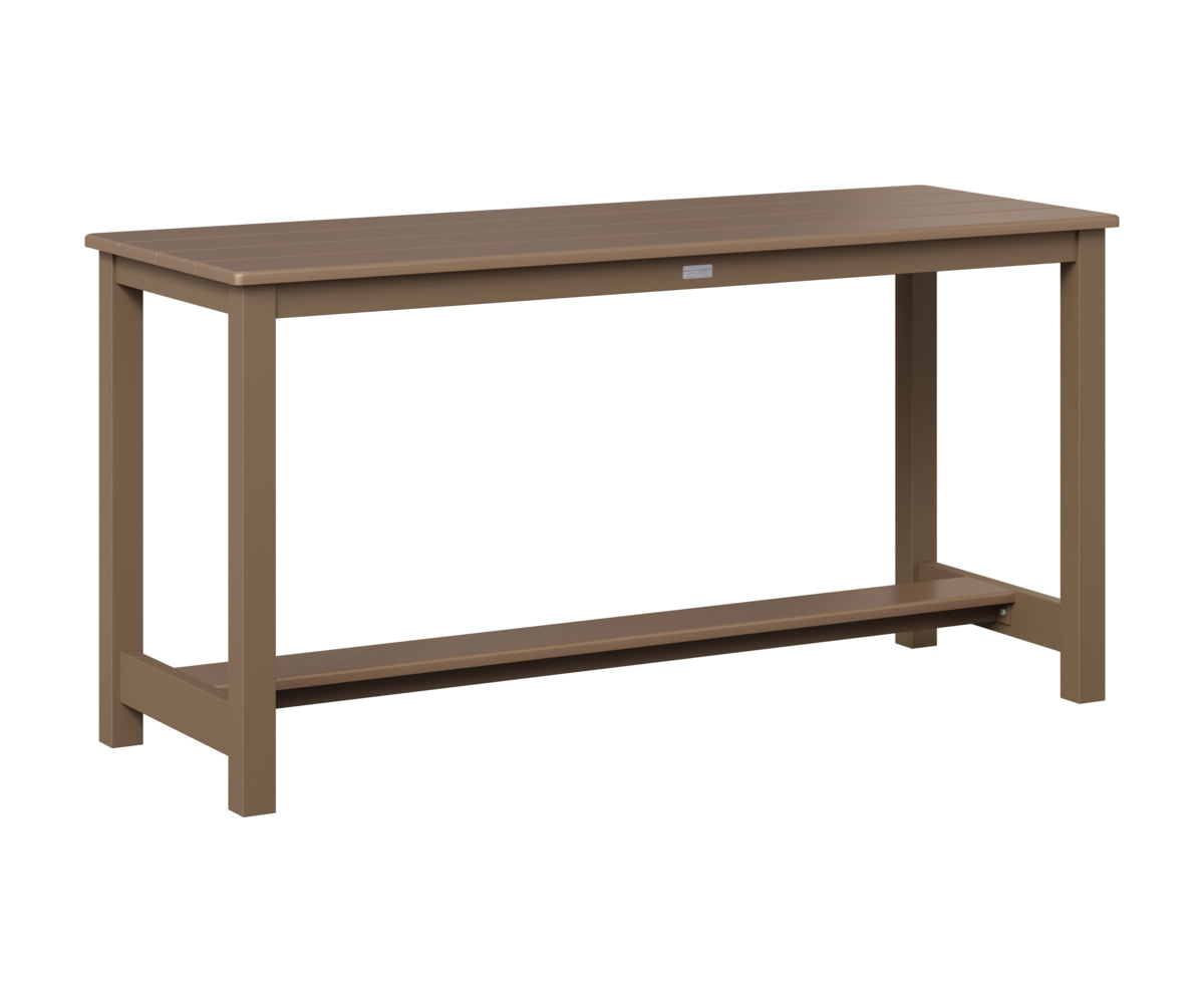Balcony Table Aluminum Base Dining Height