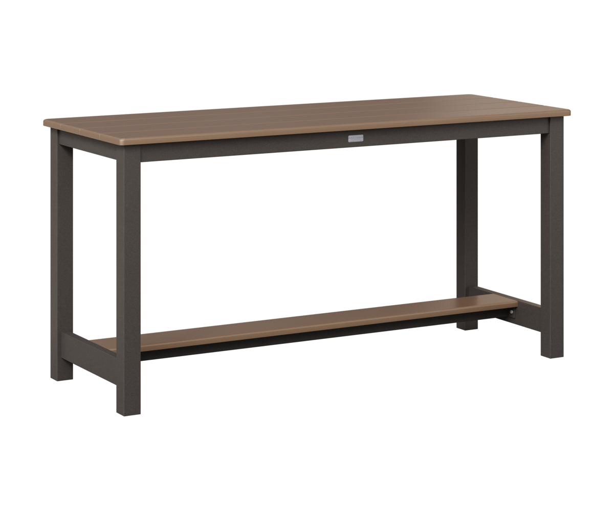 Balcony Table Aluminum Base Dining Height