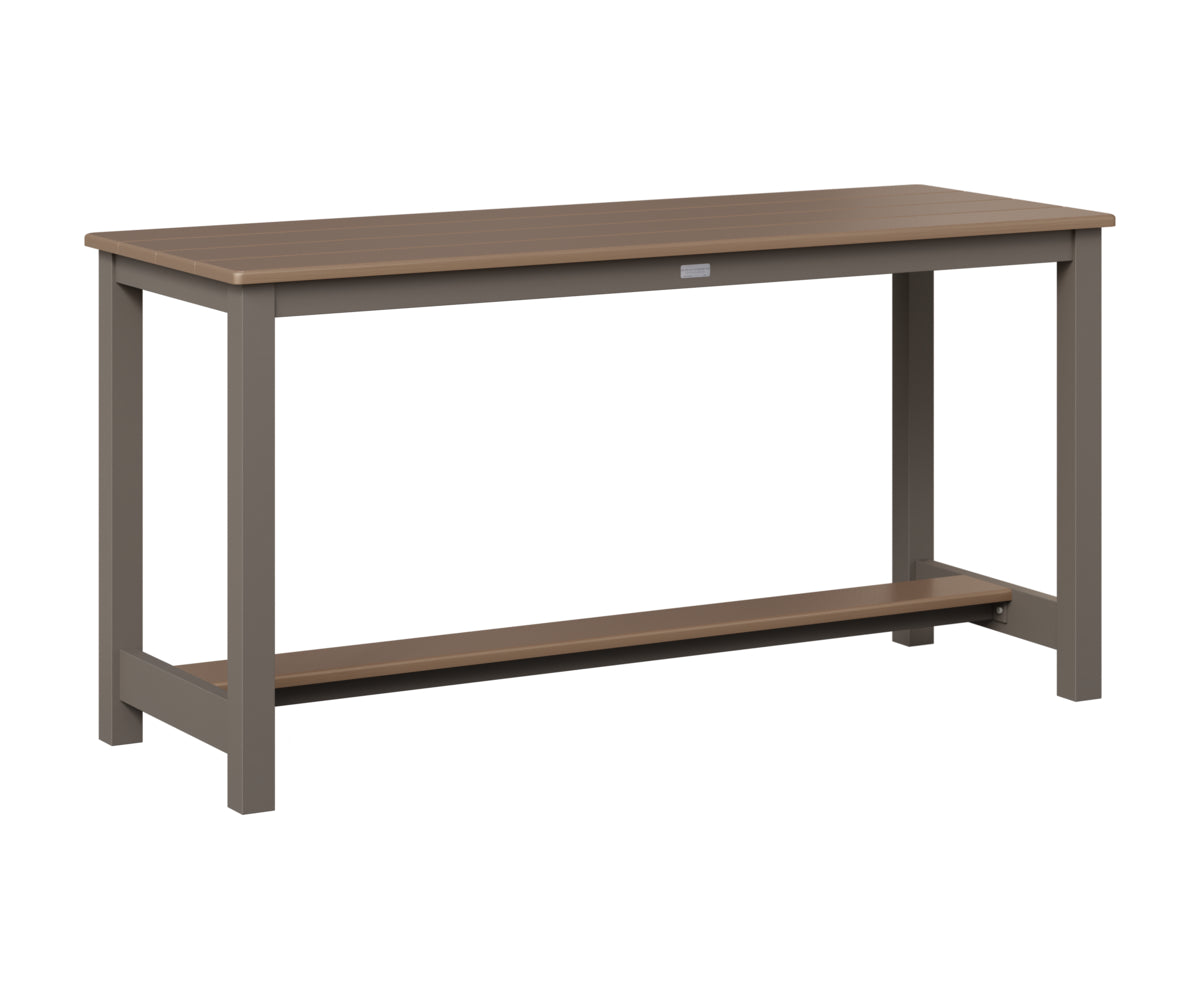 Balcony Table Aluminum Base Dining Height
