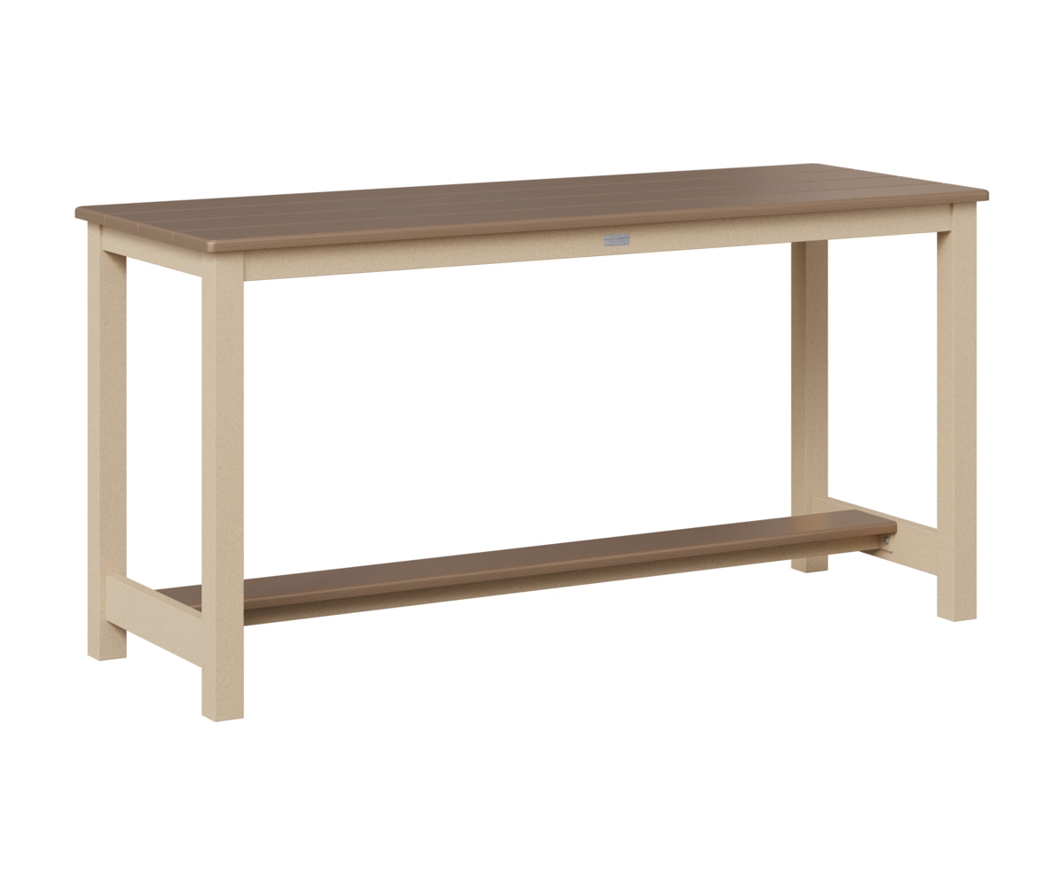 Balcony Table Aluminum Base Dining Height