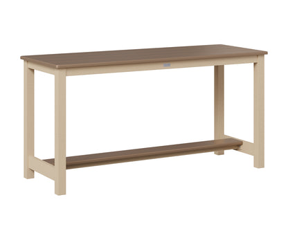 Balcony Table Aluminum Base Dining Height