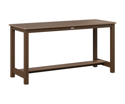 Balcony Table Aluminum Base Dining Height