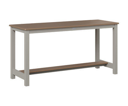 Balcony Table Aluminum Base Dining Height