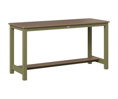 Balcony Table Aluminum Base Dining Height