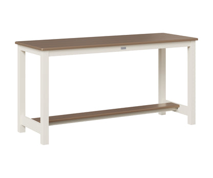 Balcony Table Aluminum Base Dining Height
