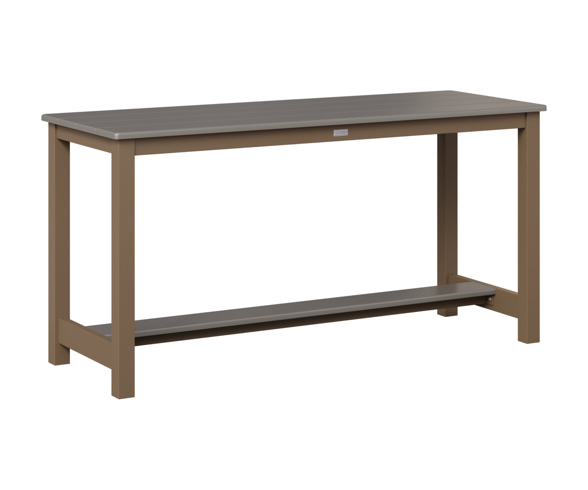 Balcony Table Aluminum Base Dining Height