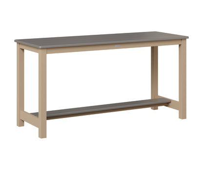 Balcony Table Aluminum Base Dining Height