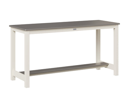 Balcony Table Aluminum Base Dining Height