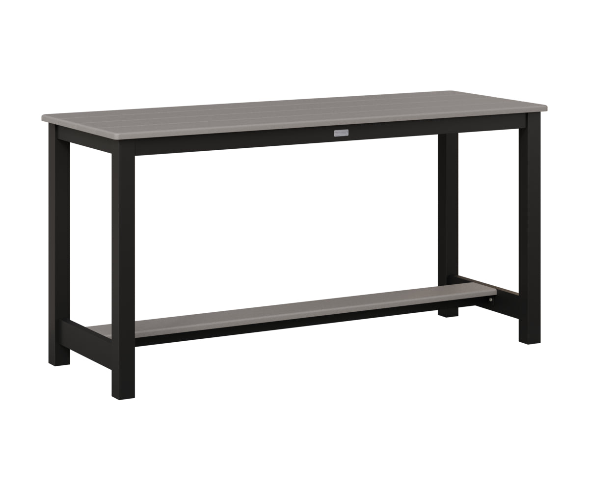 Balcony Table Aluminum Base Dining Height