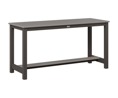 Balcony Table Aluminum Base Dining Height