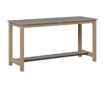 Balcony Table Aluminum Base Dining Height