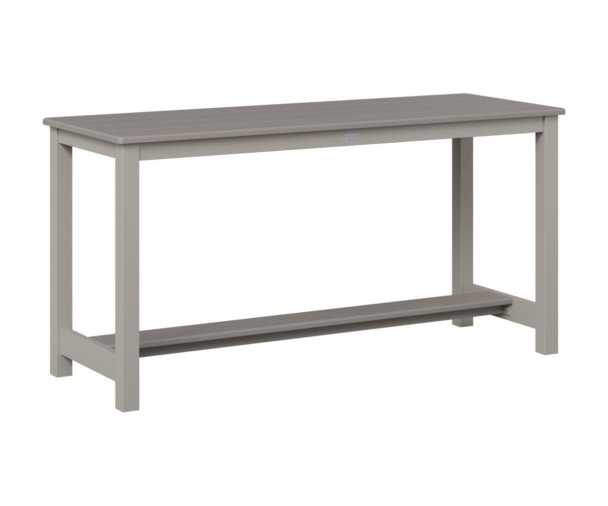 Balcony Table Aluminum Base Dining Height
