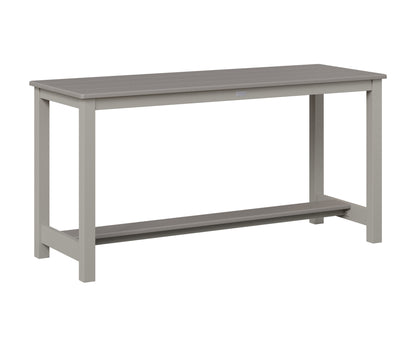 Balcony Table Aluminum Base Dining Height