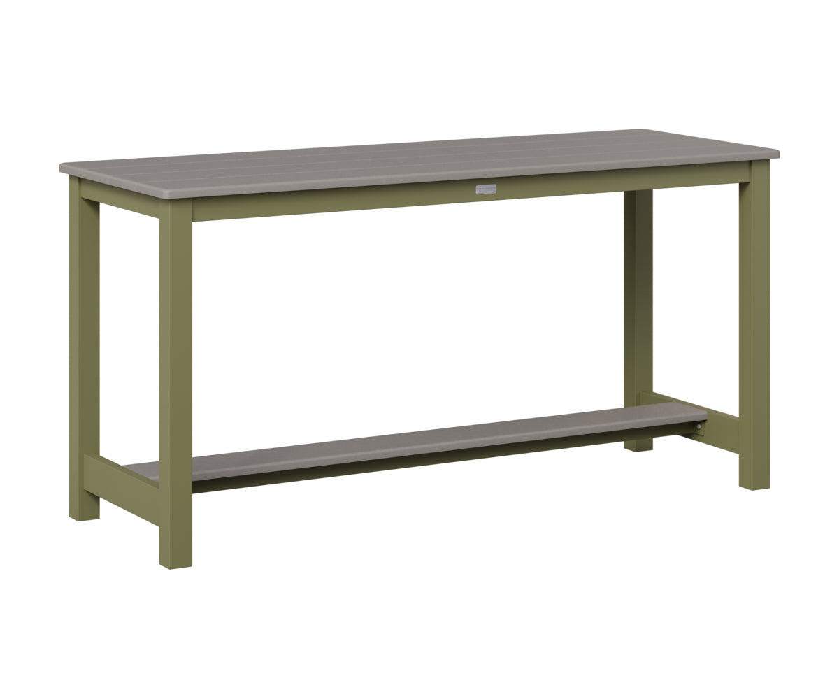 Balcony Table Aluminum Base Dining Height
