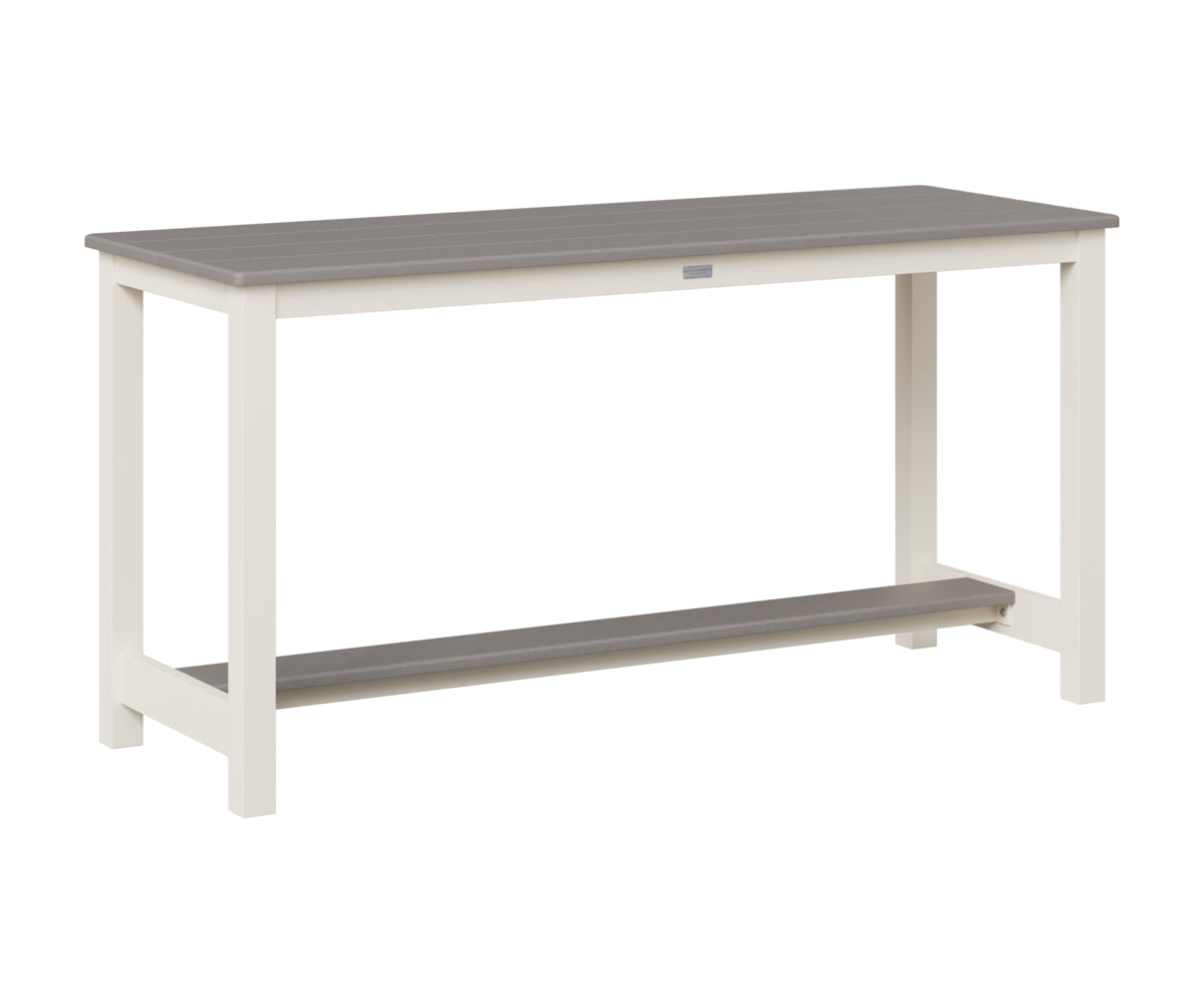 Balcony Table Aluminum Base Dining Height