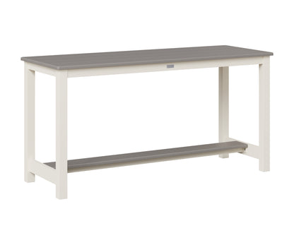 Balcony Table Aluminum Base Dining Height