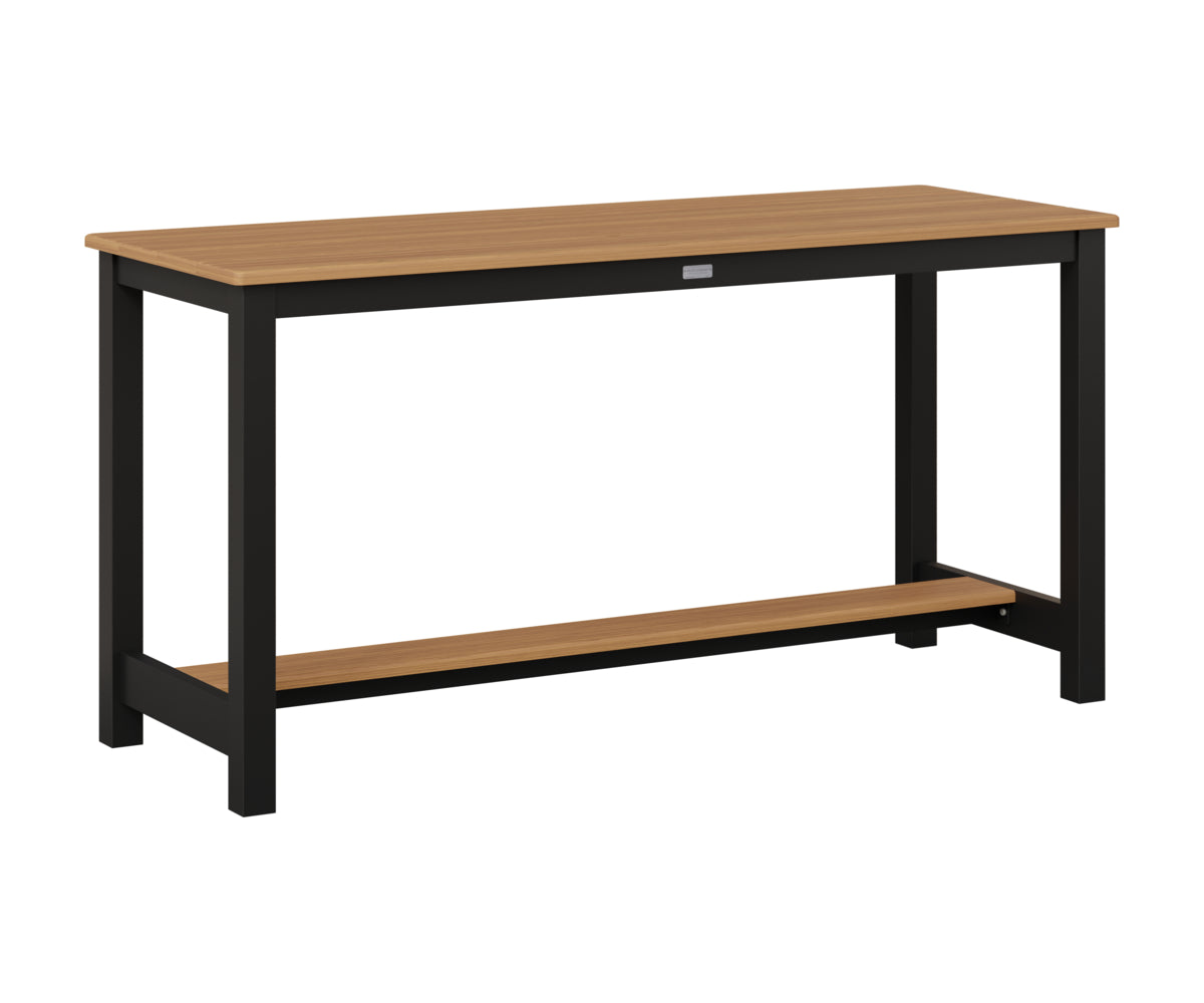 Balcony Table Aluminum Base Dining Height