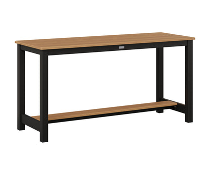 Balcony Table Aluminum Base Dining Height