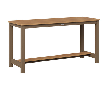 Balcony Table Aluminum Base Dining Height