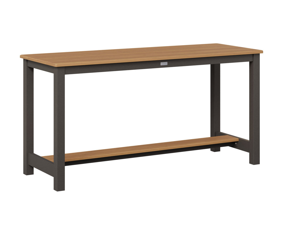 Balcony Table Aluminum Base Dining Height