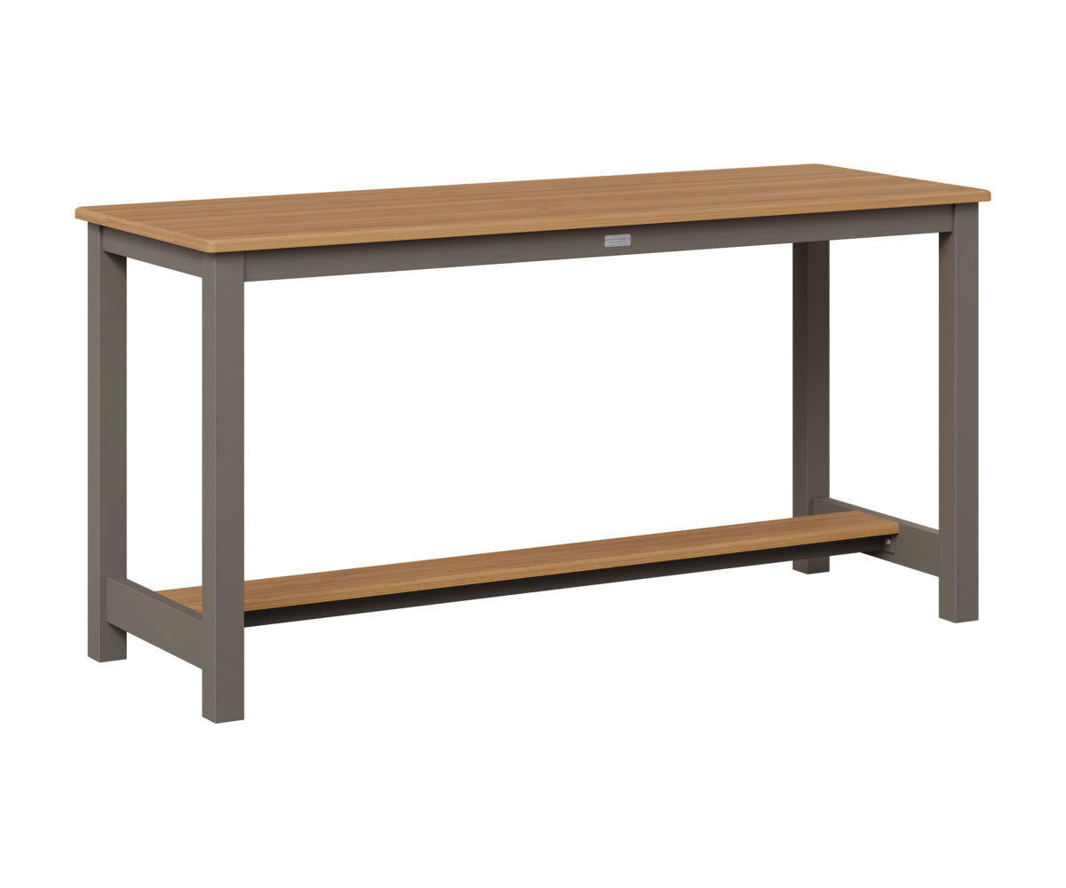 Balcony Table Aluminum Base Dining Height