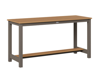 Balcony Table Aluminum Base Dining Height