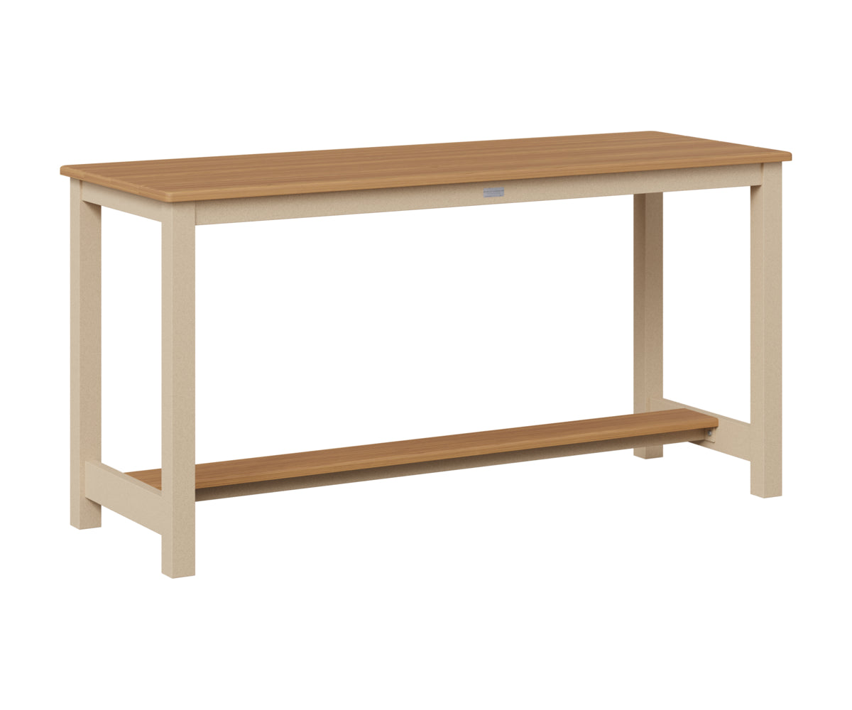 Balcony Table Aluminum Base Dining Height