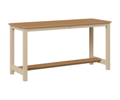 Balcony Table Aluminum Base Dining Height