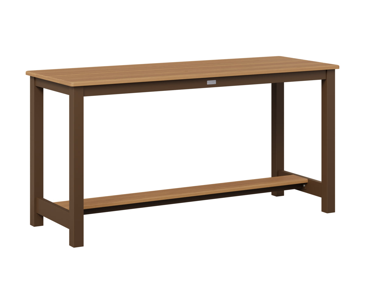 Balcony Table Aluminum Base Dining Height