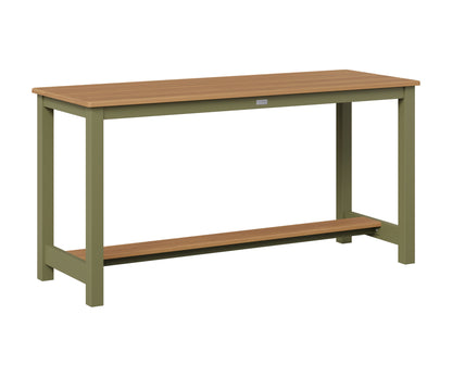 Balcony Table Aluminum Base Dining Height