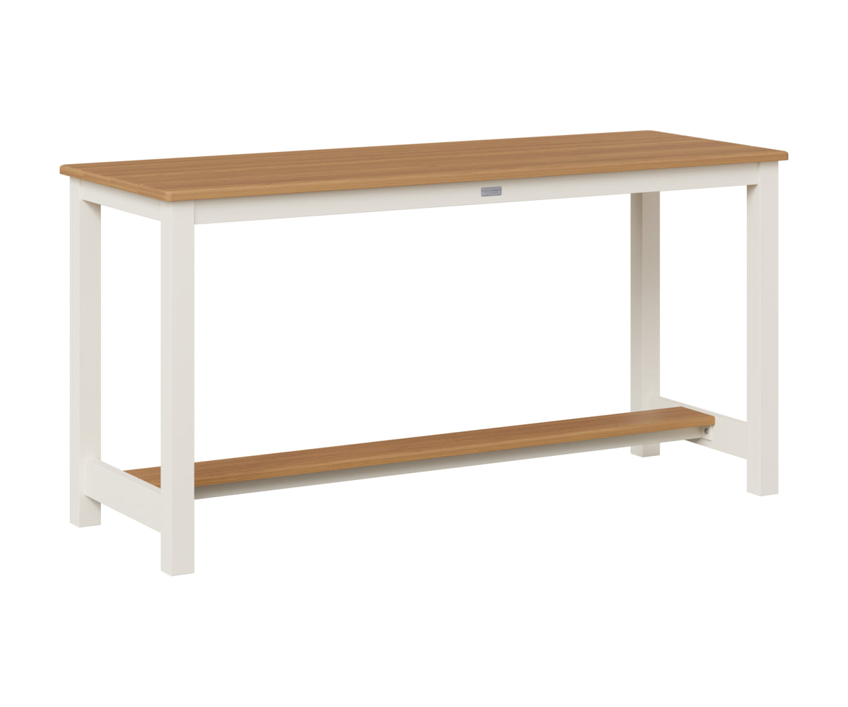 Balcony Table Aluminum Base Dining Height
