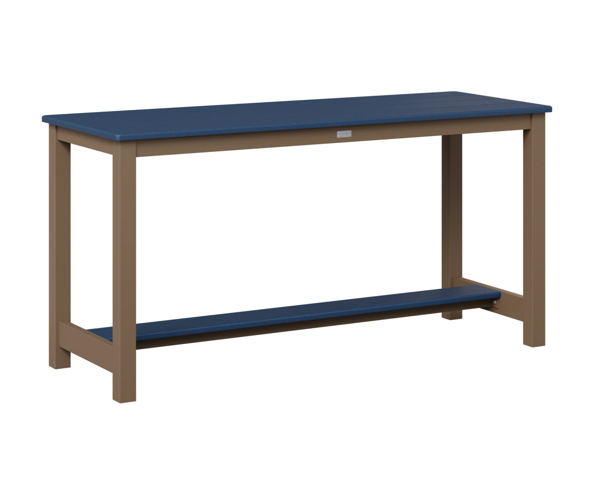 Balcony Table Aluminum Base Dining Height