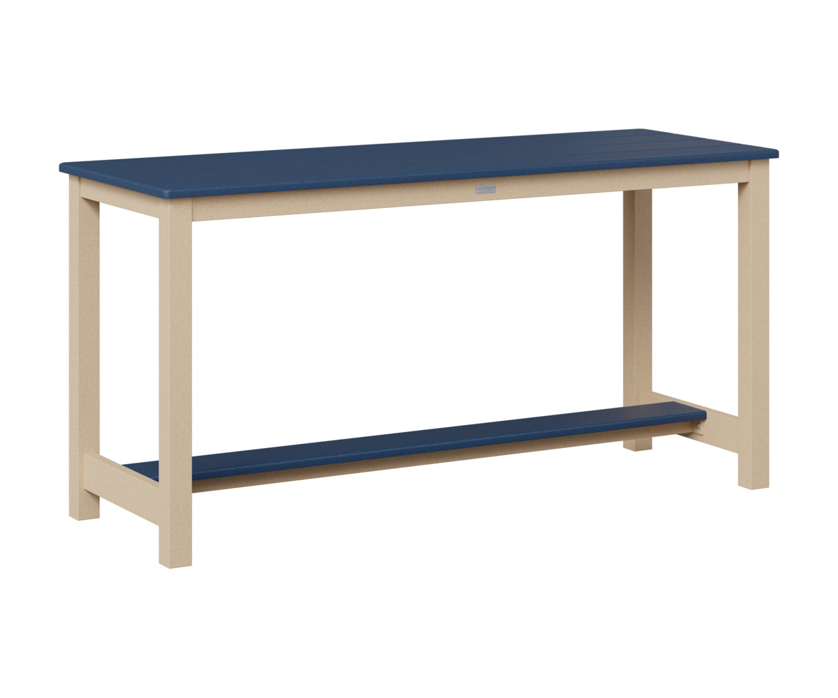 Balcony Table Aluminum Base Dining Height