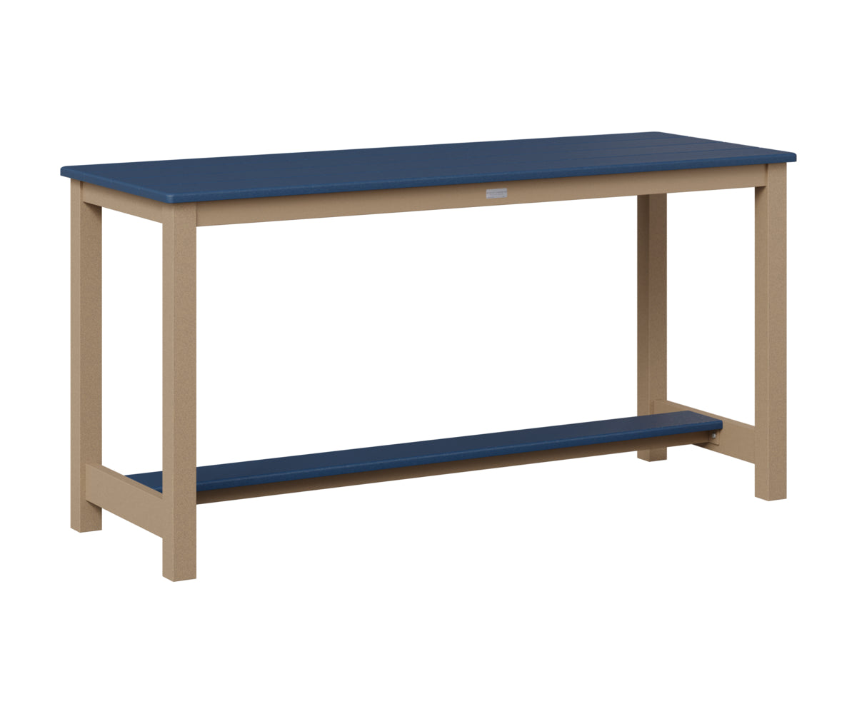 Balcony Table Aluminum Base Dining Height