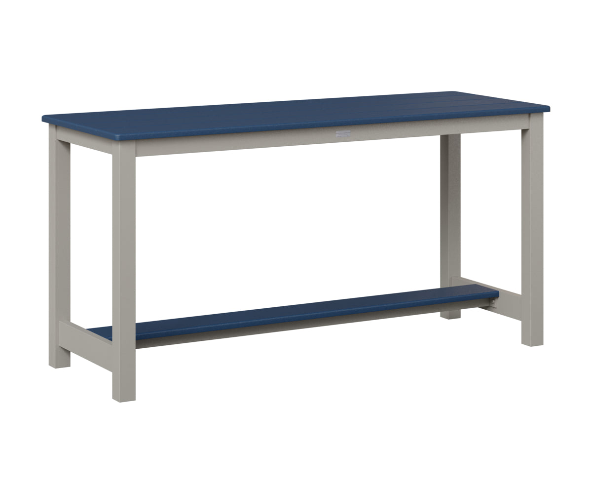 Balcony Table Aluminum Base Dining Height