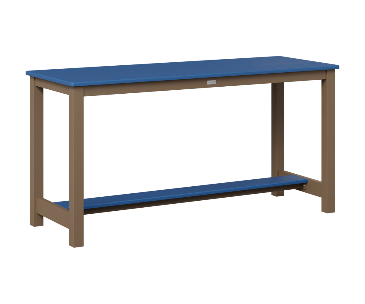 Balcony Table Aluminum Base Dining Height