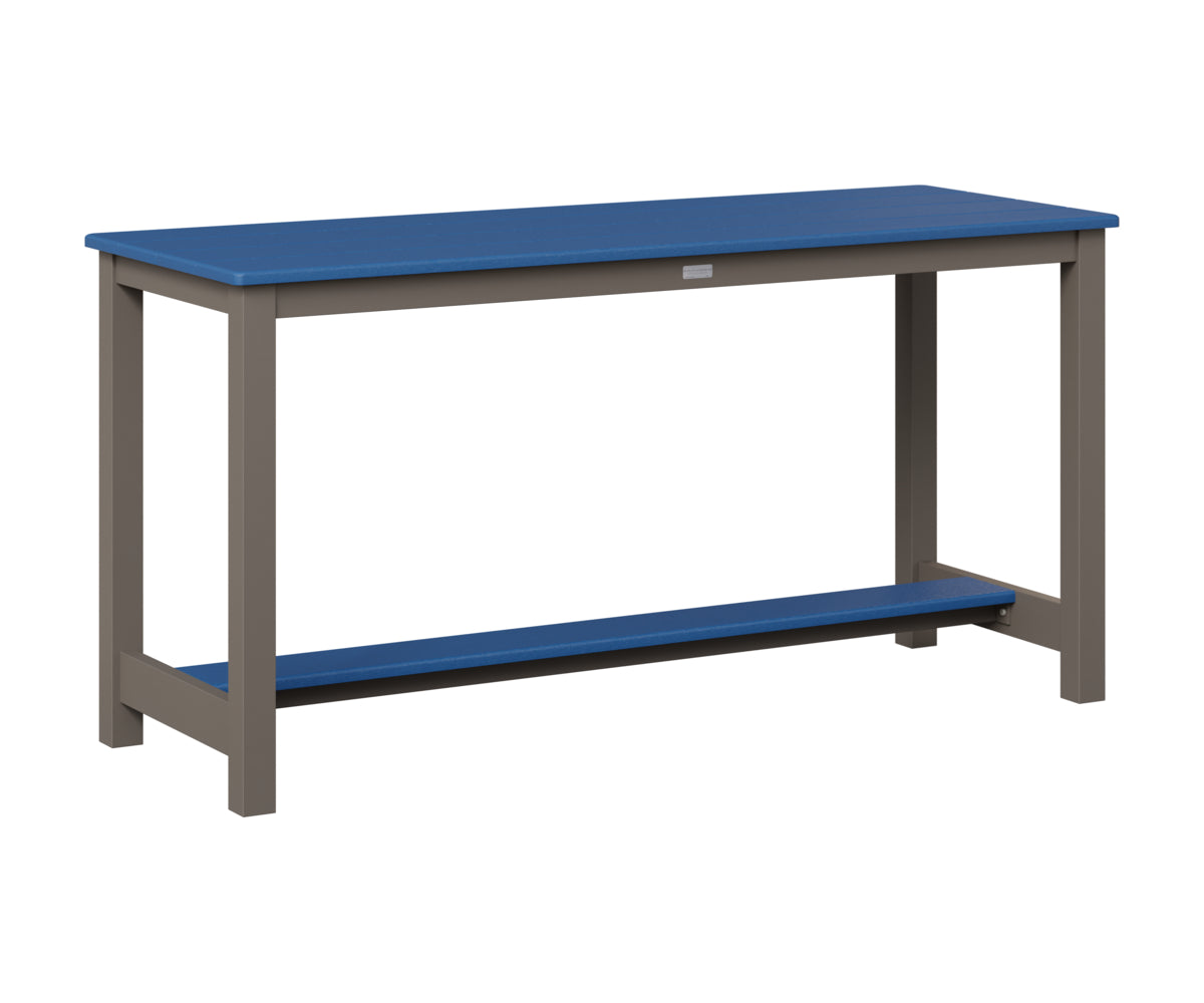 Balcony Table Aluminum Base Dining Height