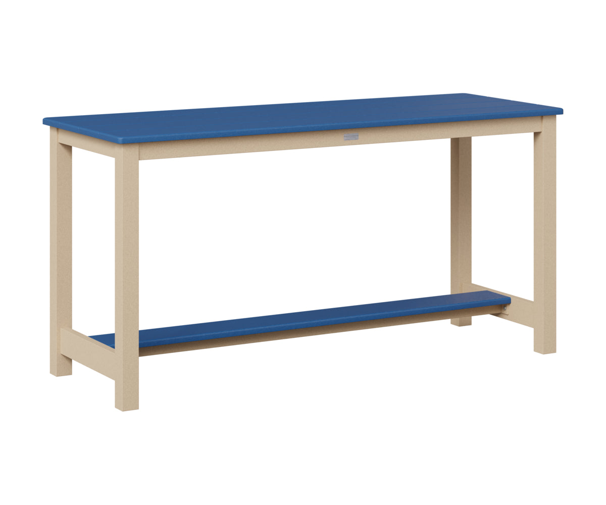 Balcony Table Aluminum Base Dining Height