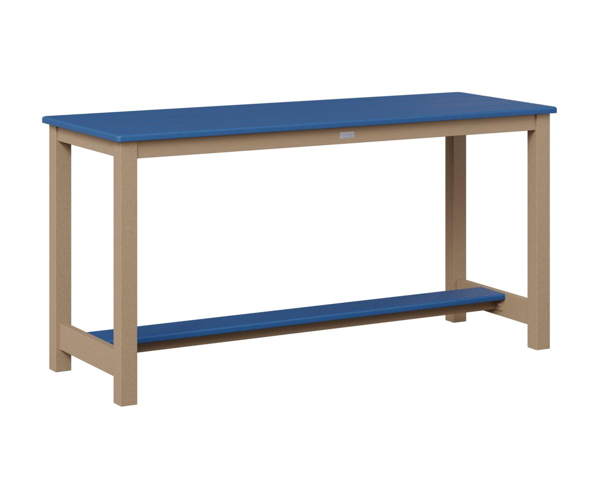 Balcony Table Aluminum Base Dining Height