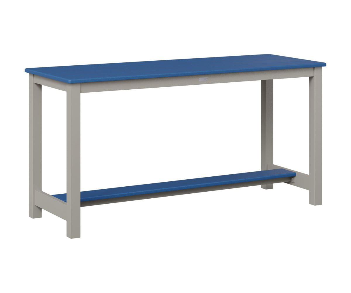 Balcony Table Aluminum Base Dining Height