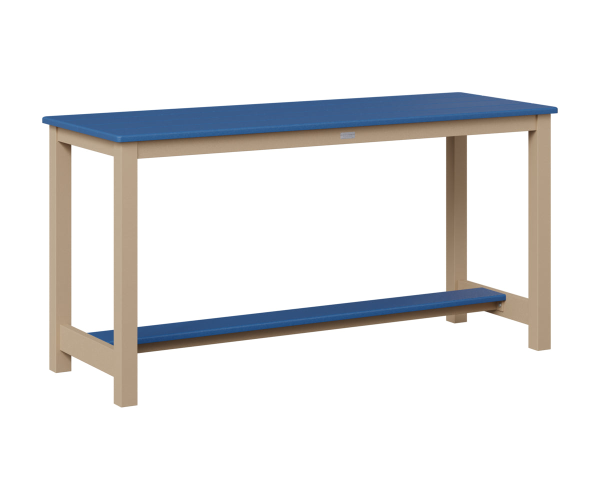 Balcony Table Aluminum Base Dining Height