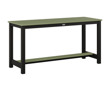 Balcony Table Aluminum Base Dining Height