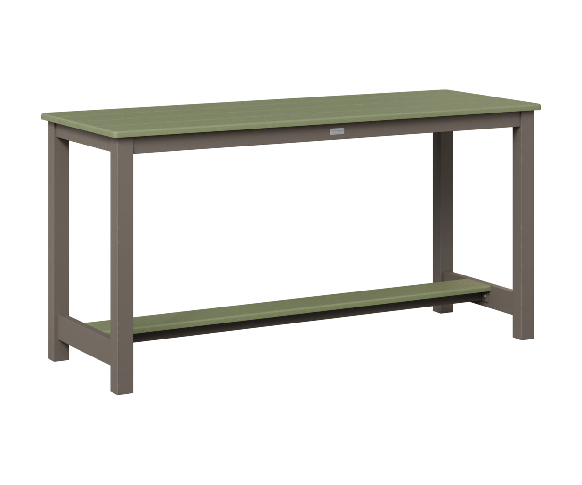 Balcony Table Aluminum Base Dining Height
