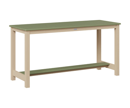 Balcony Table Aluminum Base Dining Height